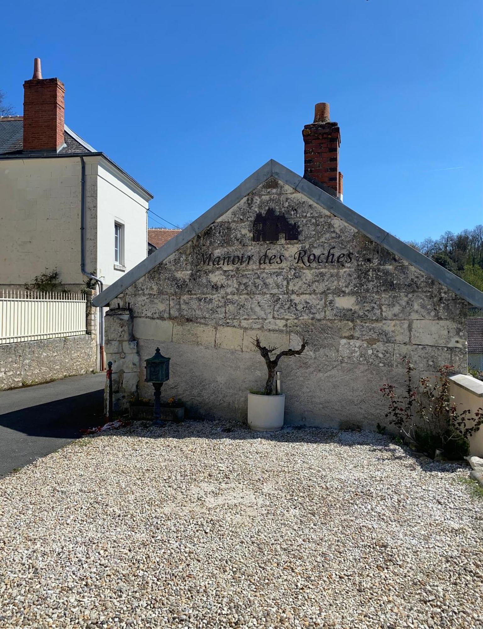 Le Manoir Des Roches Acomodação com café da manhã Bourré Exterior foto