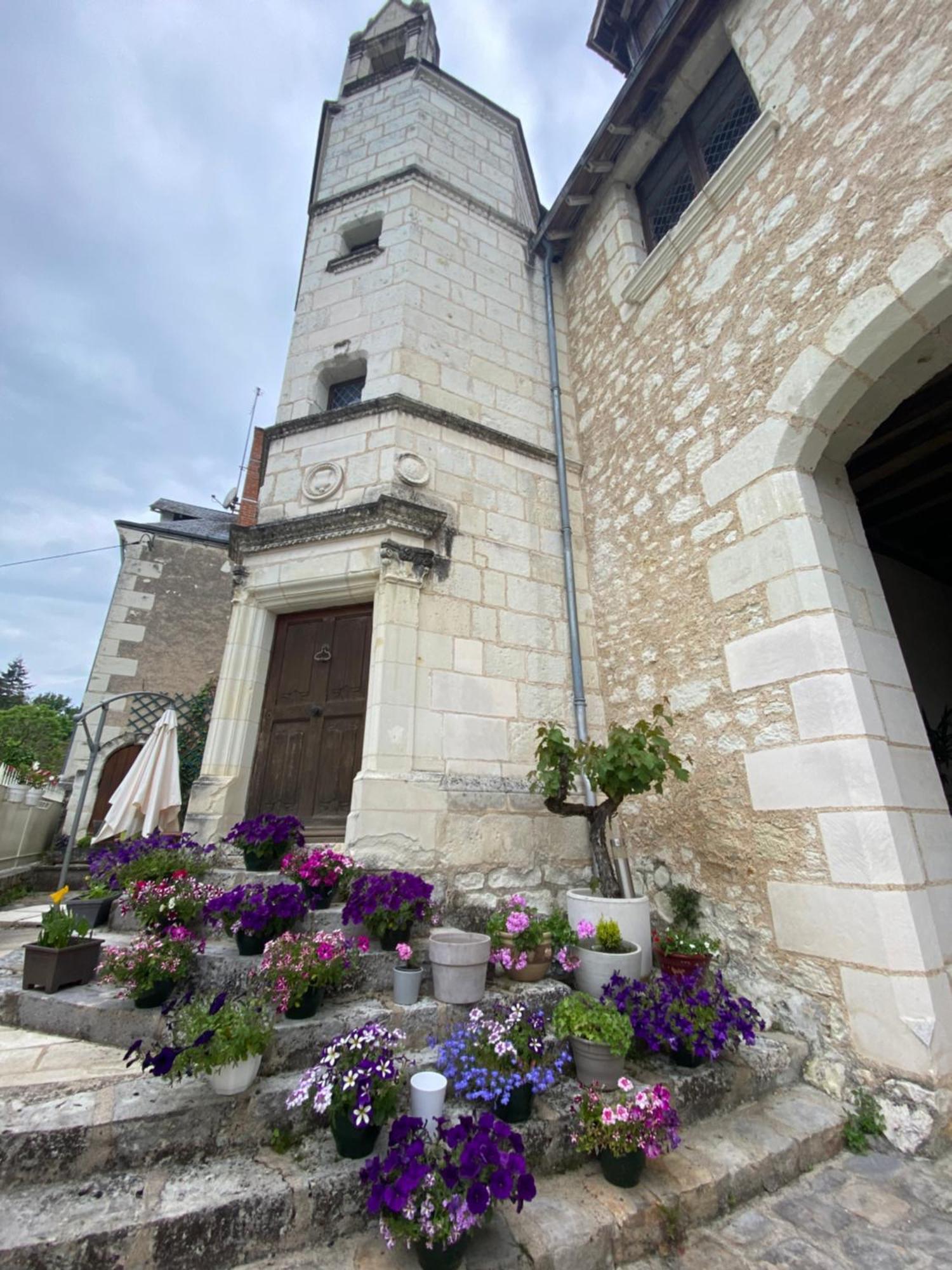Le Manoir Des Roches Acomodação com café da manhã Bourré Exterior foto